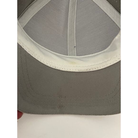 Emstate by Winner Caps Men's Light Grey Suede Leather Baseball Cap One Size - Picture 7 of 9
